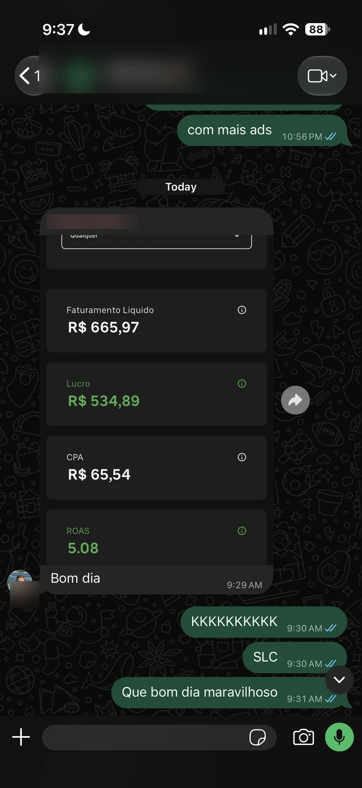 Conversa com mentorado alinhando tráfego